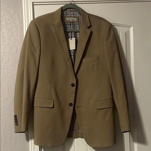 James Campbell Gold Blazer NWT